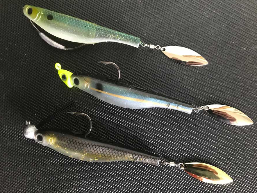 tail spin lure